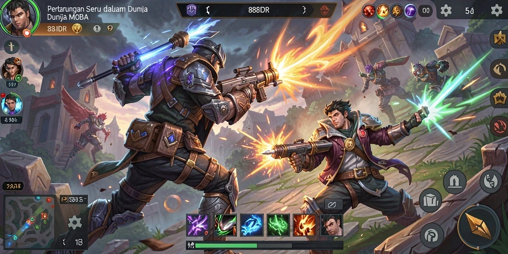 Tangkapan layar gameplay seru di 888IDR.