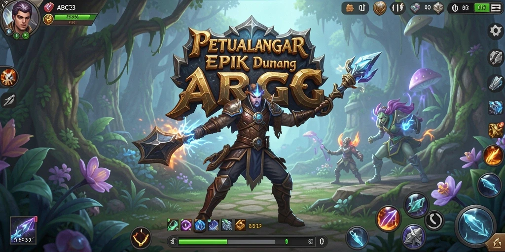 Tampilan gameplay ARPG yang menantang dan seru.