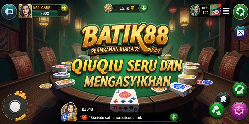 Tampilan gameplay seru di BATIK88.
