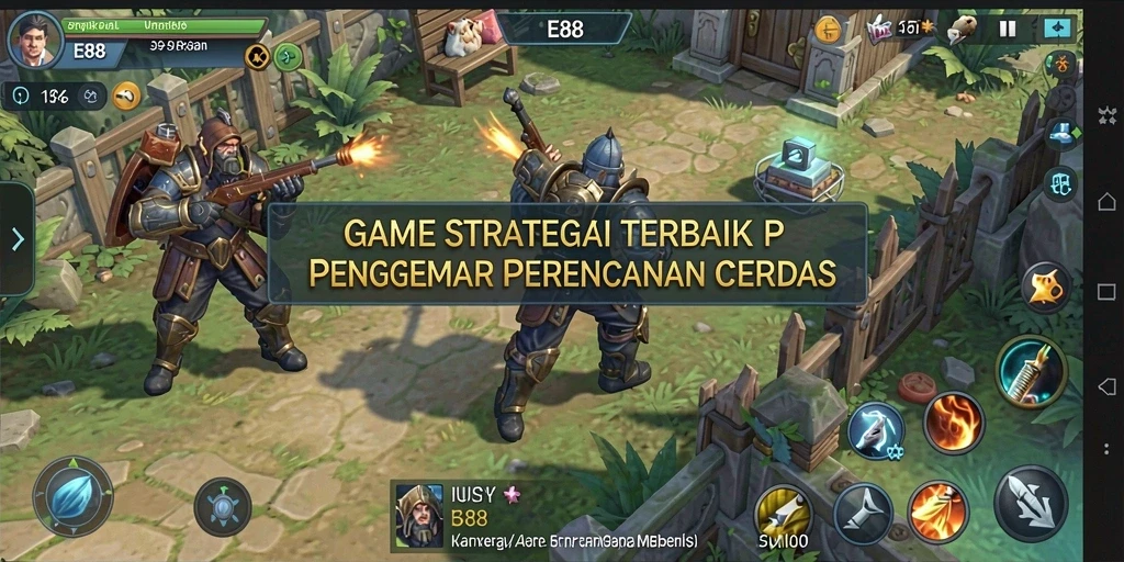 Menampilkan gameplay intens dan strategi mendalam E88.