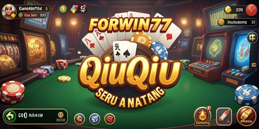 Screenshot gameplay QiuQiu yang menarik dan interaktif.