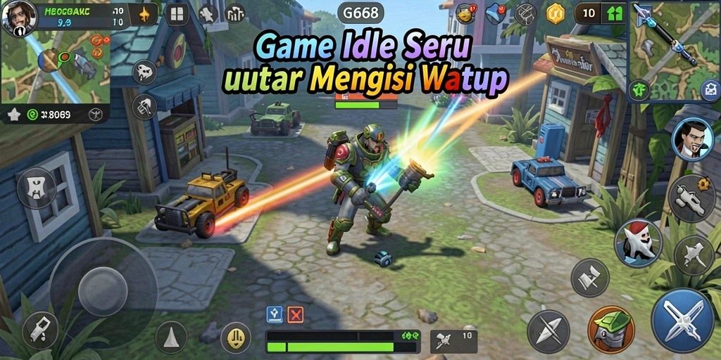 Tampilan gameplay G668 yang menarik dan interaktif di genre Idle.