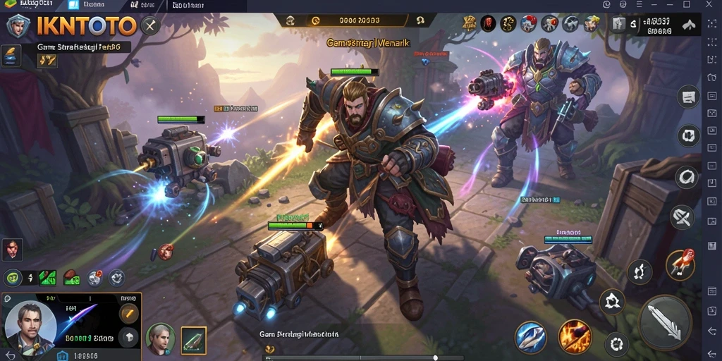Tampilan gameplay SLG yang seru dan strategis di IKNTOTO.