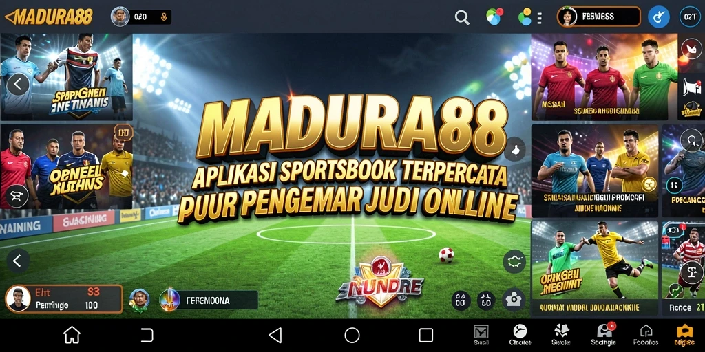 Tampilan gameplay yang menarik dari MADURA88 dalam taruhan olahraga.
