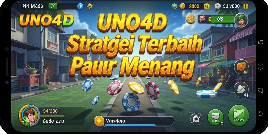 Tampilan aksi memukau dalam permainan strategi UNO4D.