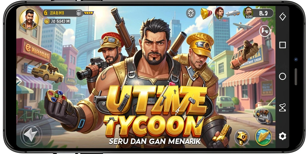 Screenshot UT77 menampilkan gameplay Tycoon yang mendebarkan.