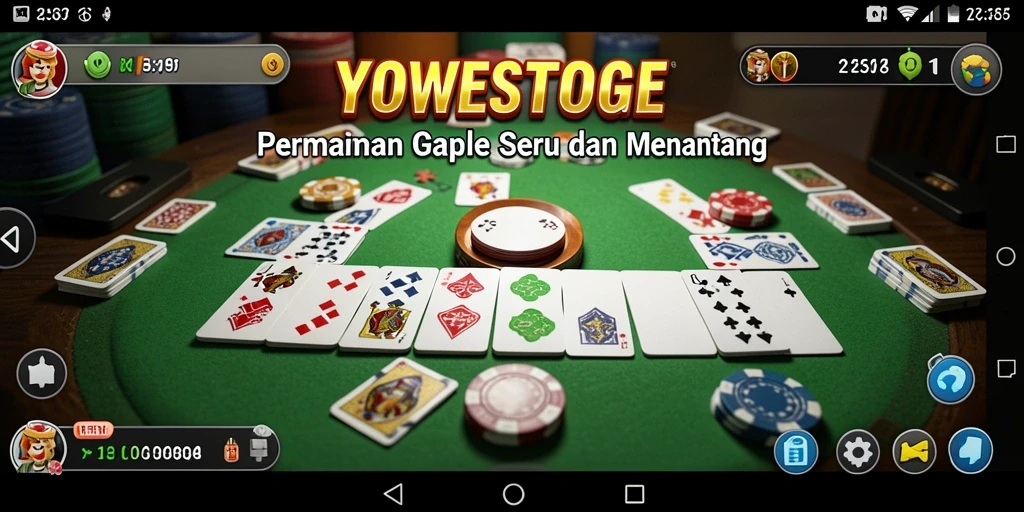 Tampilan gameplay seru YOWESTOGEL yang mengasyikkan.